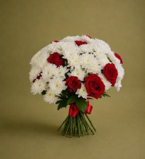 Rose and Chrysanthemum Bouquet